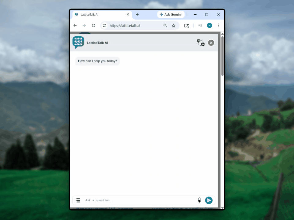Room and asset reservations interface